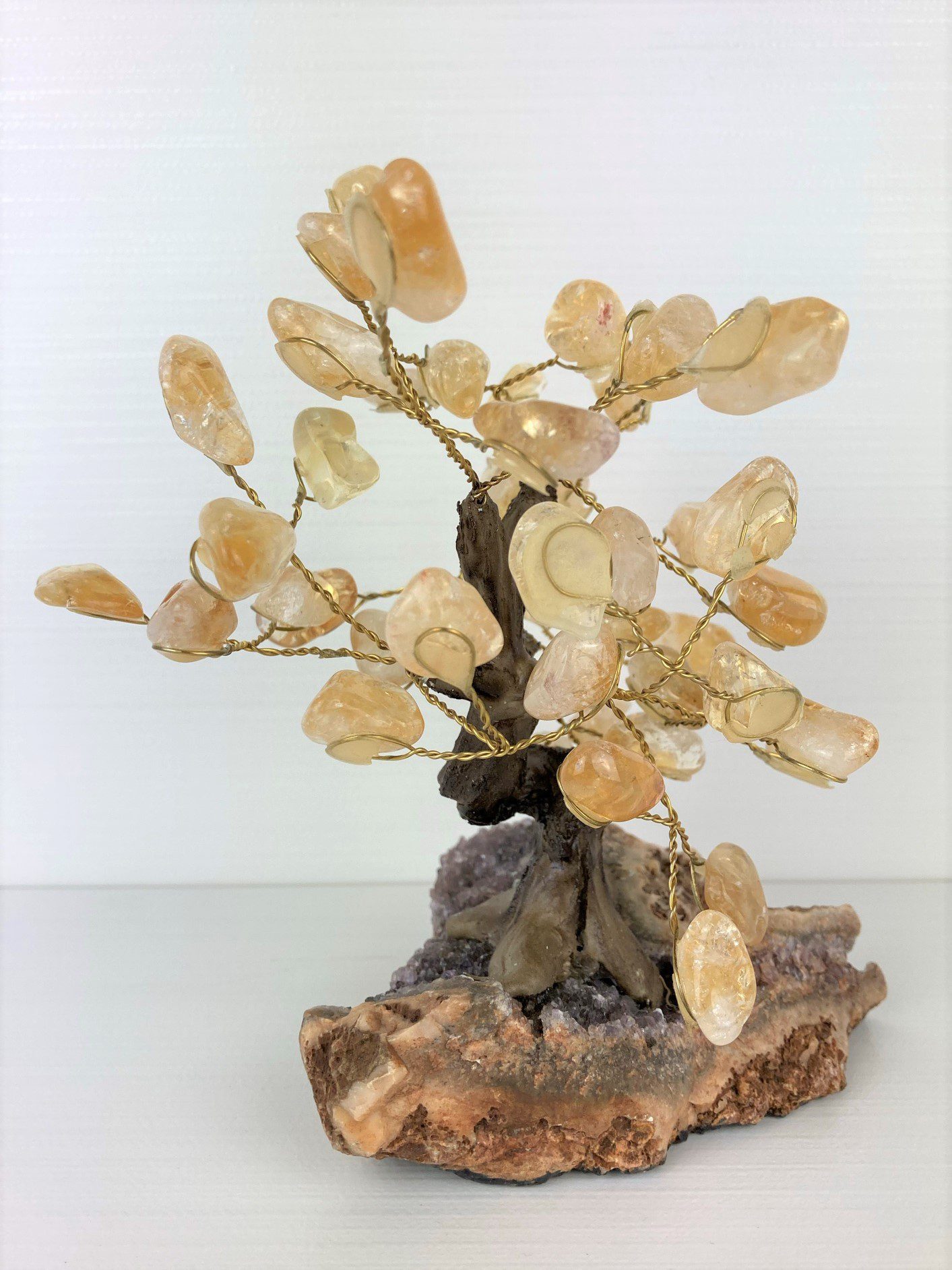 Citrine Bonsai Trees - Crystal Cabin Store